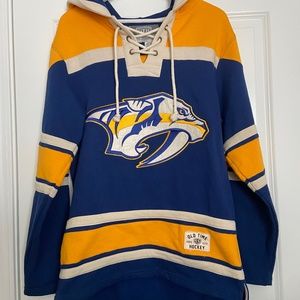 OLD TIME HOCKEY Nashville Preds Pullover